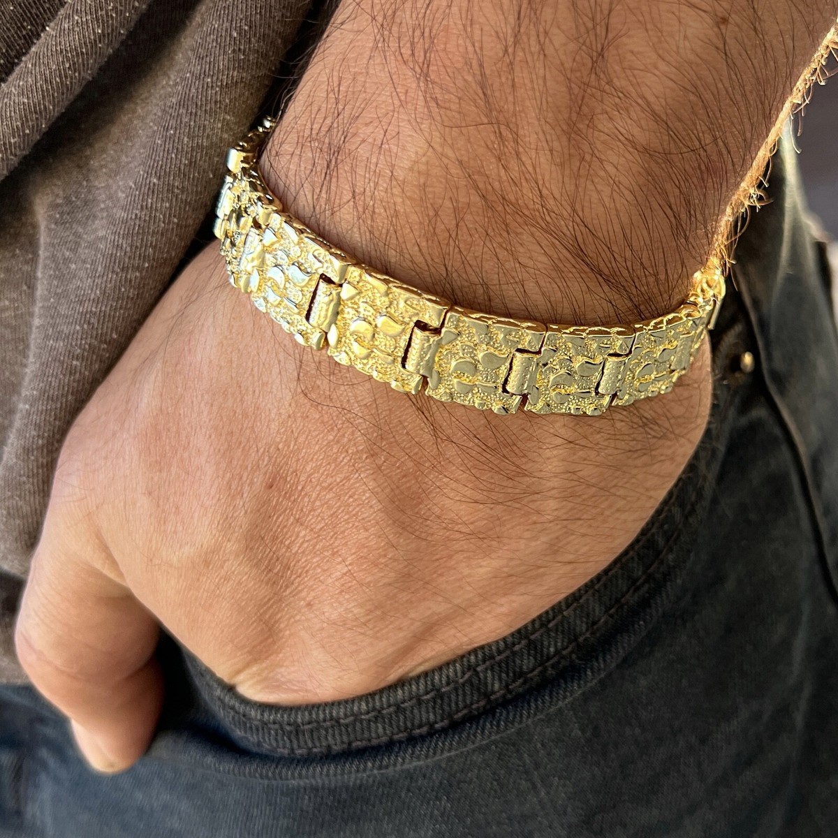 Men's 14K Gold Plated 
