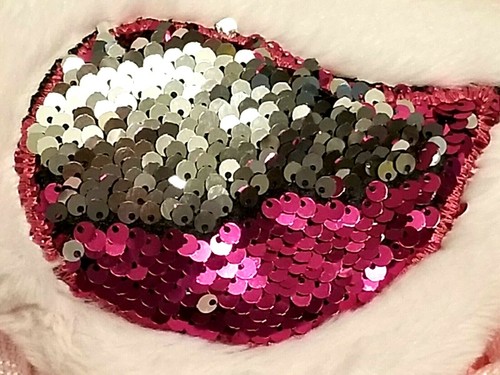 Bolso Cartera de Piel Sintética para Niñas con Lentejuelas Reversibles Cisne Bolso de Mano 8" X 5" - Imagen 3 de 9