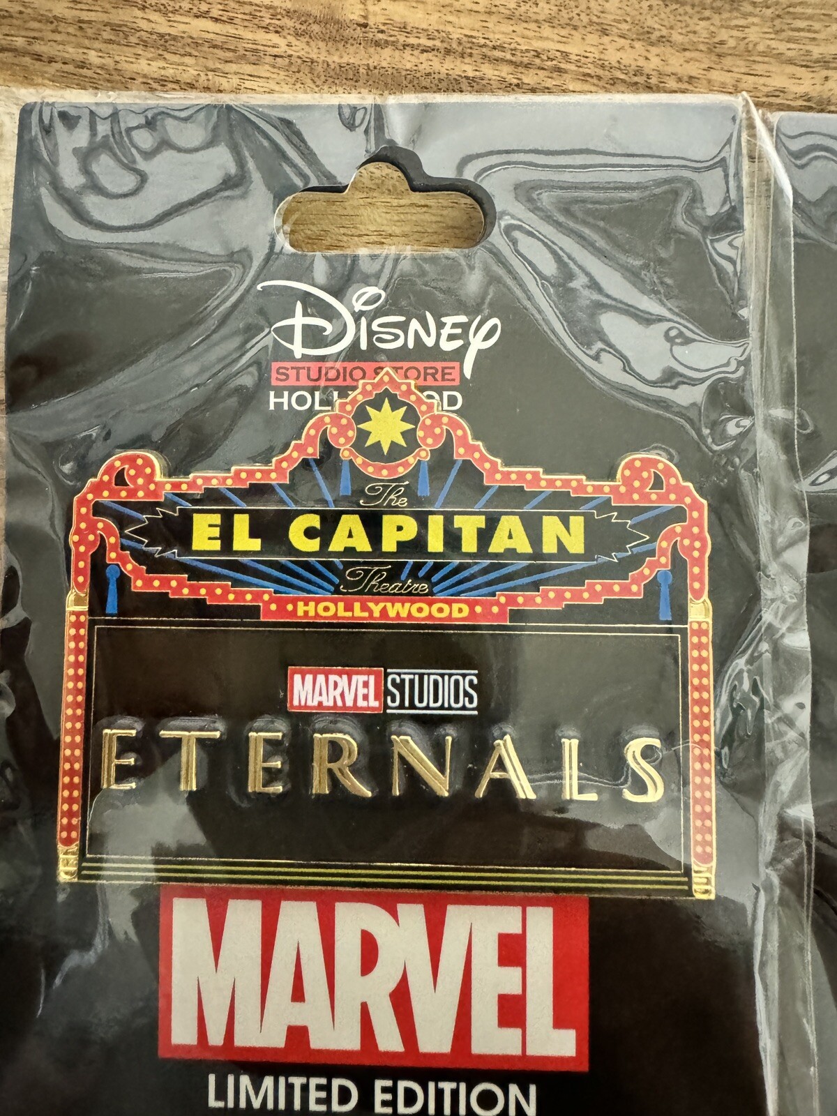 Eternals Emblem Purple and Gold Logo Marvel Marque  DSF DSSH LE 200