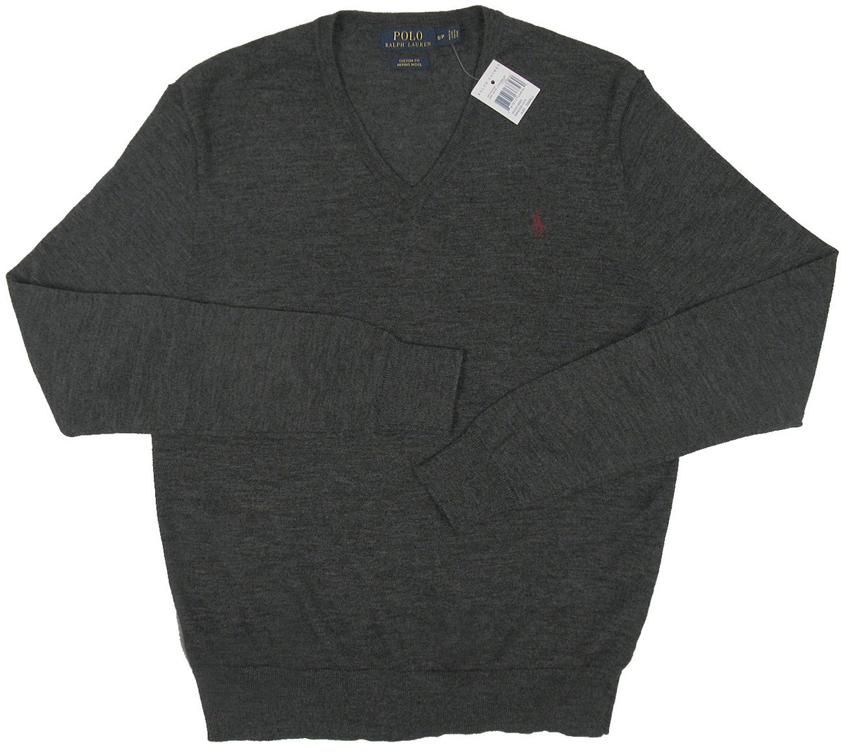 ⭐️新品POLO RALPH LAUREN Ｖ–MERINO WOOL KNIT☆ NEW Polo Ralph Lauren Classic Merino Wool Sweater! 5 Colors