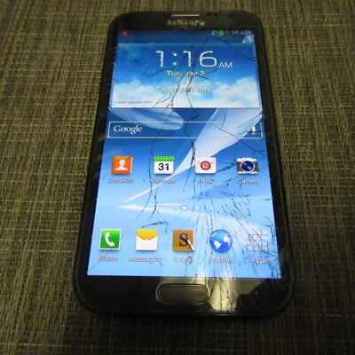 SAMSUNG GALAXY NOTE II (VERIZON WIRELESS) CLEAN ESN, WORKS, PLEASE READ!! 63855