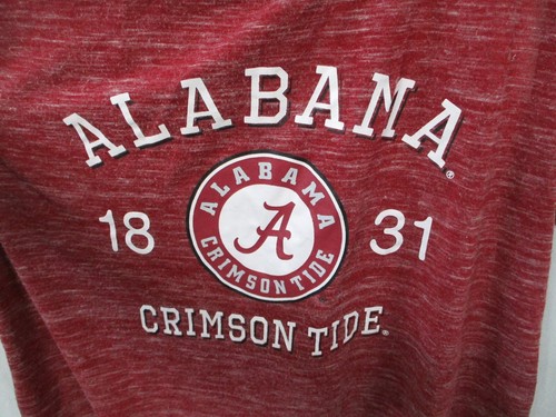 Alabama Fußball Damen Shirt groß rot Tank Racerback grau Hals purpurrote Flut - Bild 4 von 10