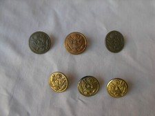 WW2 US BOUTON MILITAIRE AMÉRICAIN SIGLE AIGLE  2 MATIÈRES 1 AU CHOIX DANS LOT
