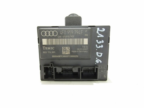 Audi A6 C6 4F 4F0959795F 2007 DOOR CONTROL Module Tür Steuergerät