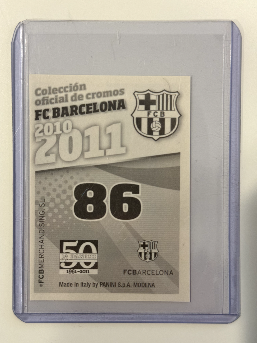 2010-11 Panini FC Barcelona Stickers Xavi #86 | eBay