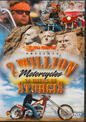 2 MILLION MOTORCYCLES: 24 HOURS of STURGIS - DVD Very Good Condition - 第 1/2 張圖片