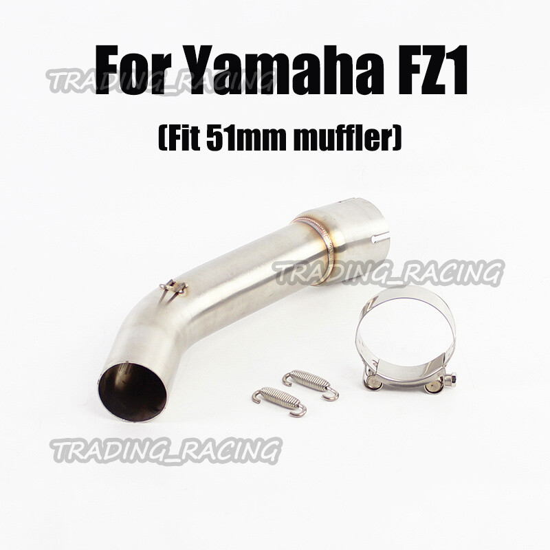 For Yamaha FZ1 2006-2015 Escape Mid Pipe Motorcycle Exhaust System