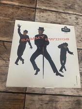 Sammy Davis Jr. Sammy Swings Vinyl LP Plays Nicely 50’s Jazz Vocal 1st Press