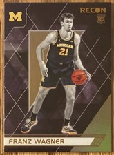 Franz Wagner 2021-22 Chronicles Recon Rookie Card Bronze Michigan Magic