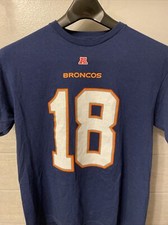   Denver Broncos NFL Team Apparel 18 Peyton Manning T-Shirt/Jersey Medium