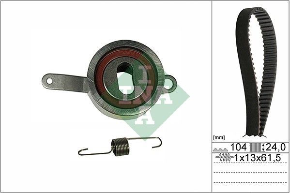 INA 530 0314 10 Zahnriemensatz FüR Honda Rover-image