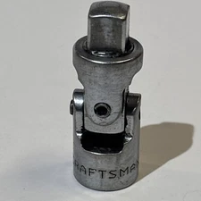 Craftsman Universal Joint Swivel Socket Adapter 1/2" Drive Flying V =V= Vtg USA