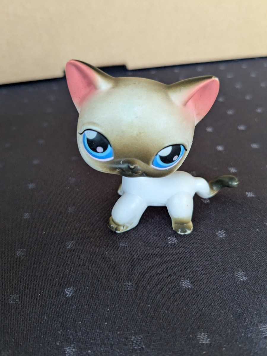 LPS Littlest Pet Shop #5 siamese shorthair cat | eBay