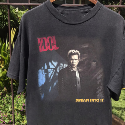 Billy Idol   Dream Into It 2025 Gift For Fan Full Size S-5XL T-shirt