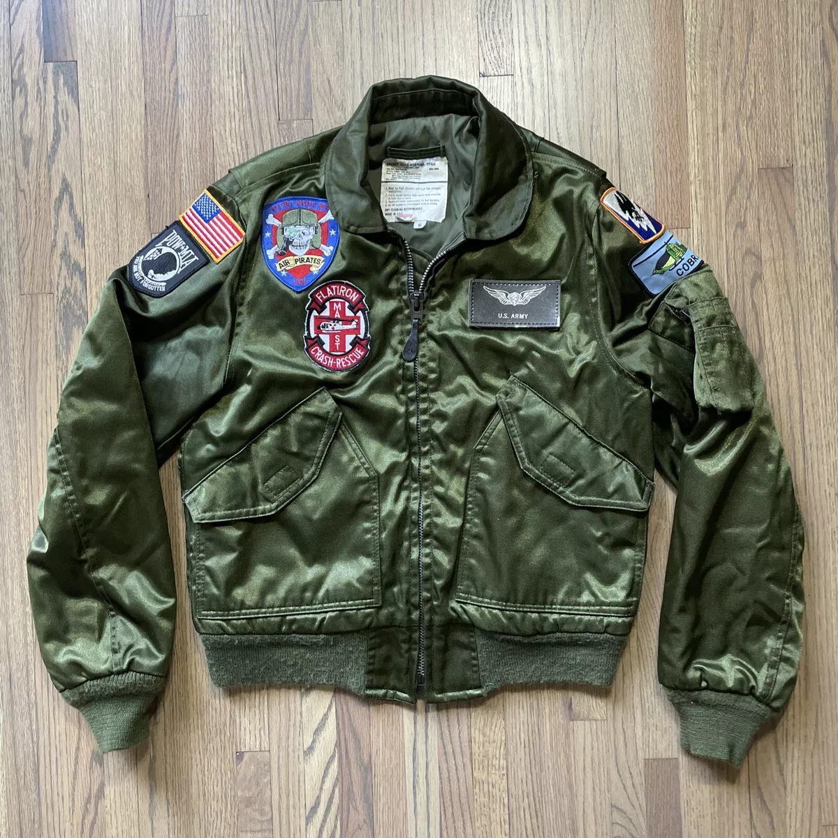 Helicopter pilot deals jacket