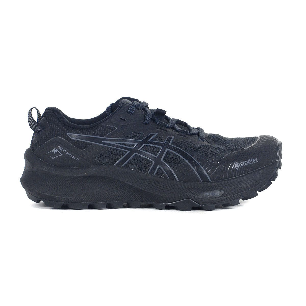 Zapatillas de trail running ASICS Gel-Trabuco 11 GTX negras/grises portadoras 1012B...