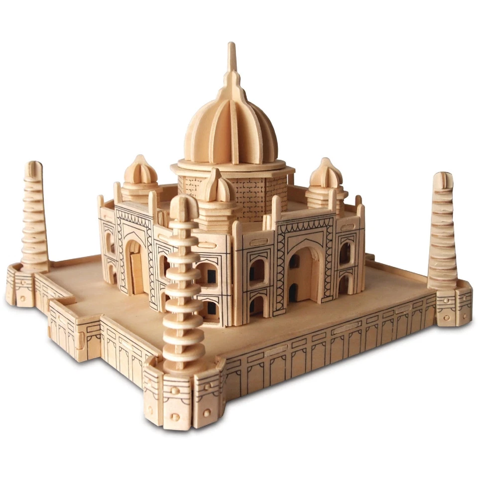 Wooden Taj Mahal 3D Puzzle - Image 2 of 2