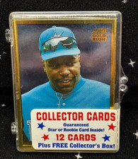 VTG Score Gold Rush 12 Baseball Trading Cards Sealed Guaranteed Star/Rookie 1993