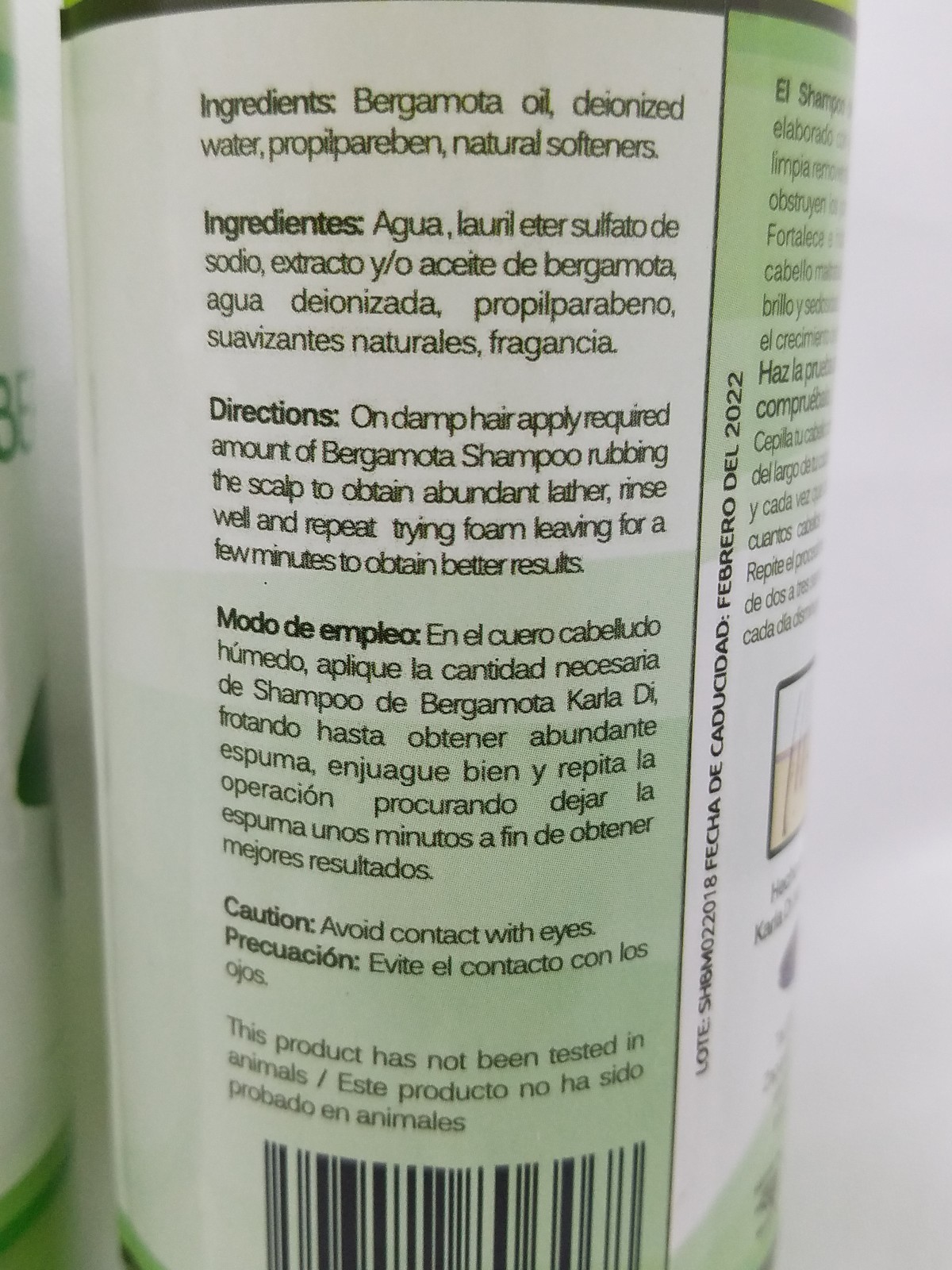 Shampoo de Bergamota, Acondicionador, Soap & Hair Wax {Bergamota Kit