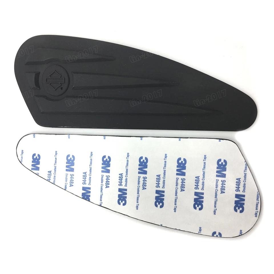 Motorcycle Tank side Gas Pad Knee Grips Protector For Harley-Davidson All Years - Image 4 of 4