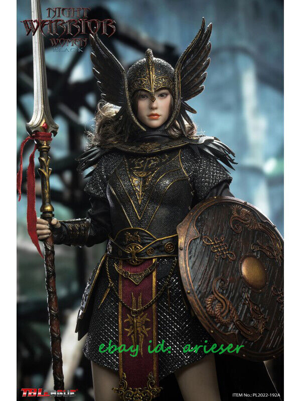 NEW TBLeague PL2022-192A 1/6 Night Warrior Woman（Black） Action Figure In Stock
