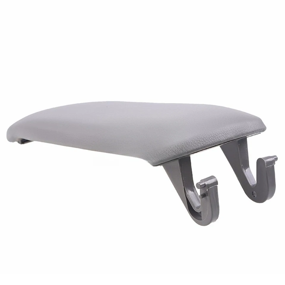 Cubierta de reposabrazos de consola central de coche de cuero ABS gris nueva para Audi A6 C5 1998-2005 Foto 3 de 4