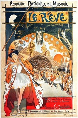   Le Rêve - Vintage Ballet Poster 1900s - 24x36