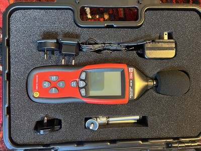 RS PRO DT-8852 Datenlogger Schallpegelmesser - 30 dB bis 130 dB 8 kHz max