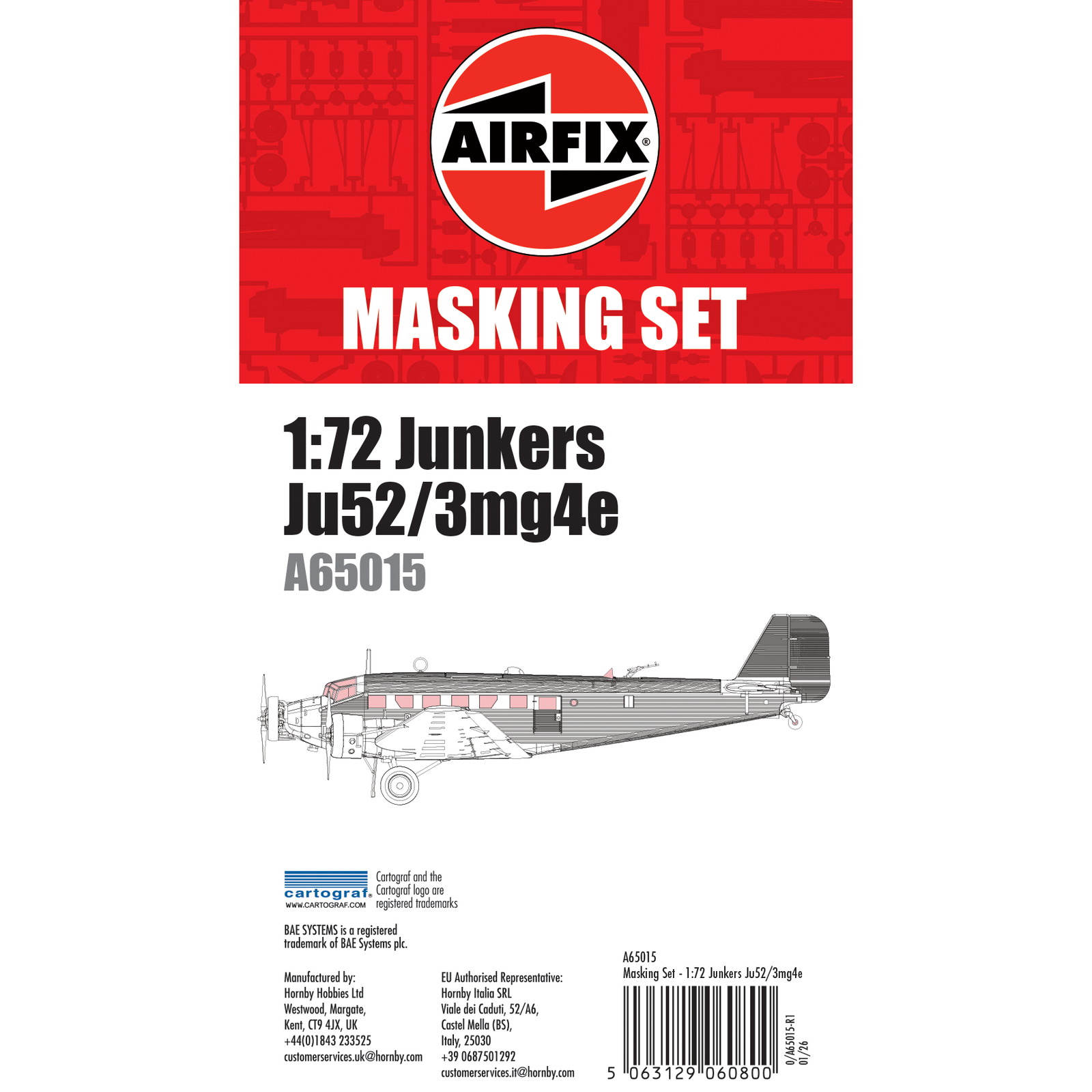 Airfix A65015 Masking Set, Masking Set, 1:72 Scale | Model Building Accessories, for Adults & Children 14+, Modelling Aid - Image 3