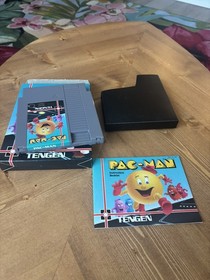 Pac-Man (NES Nintendo, 1990) Tengen - CIB with Foam - MINTY