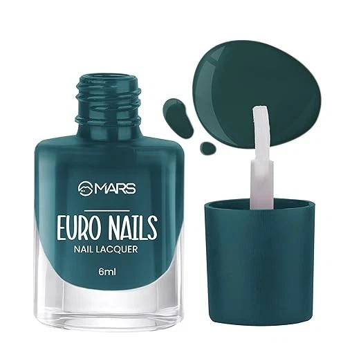 MARS EURO Nail Lacquer | Glossy Gel Finish | Rich Pigmentation | Chip Free | Qui