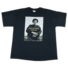 Vintage 90s Eagle Eye Cherry Desireless Tour T Shirt Men's XL Black Screen Stars