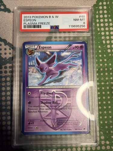 Espeon graded PSA 8 for sale on eBay