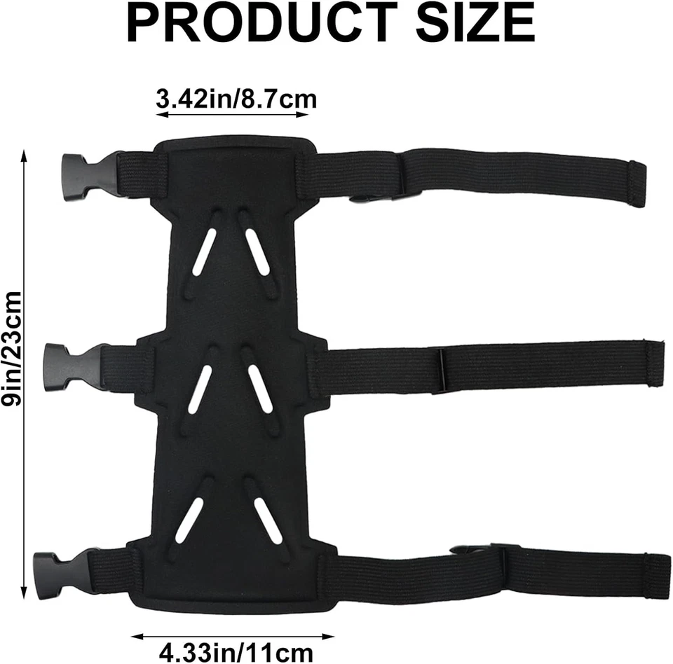 Protector de brazo de tiro con arco, protector de brazo de arco ajustable, soporte de tiro con arco, protección de antebrazo de tiro con arco Foto 2 de 4