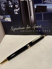 Montblanc,”UNICEF”164,Blue Sapphire,Gold Trim Ballpoint,NOS,Germany 🇩🇪 — photo 1