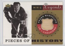 2001 Upper Deck Legends Pieces of History Sticks Frank Mahovlich #PH-FM HOF 2de