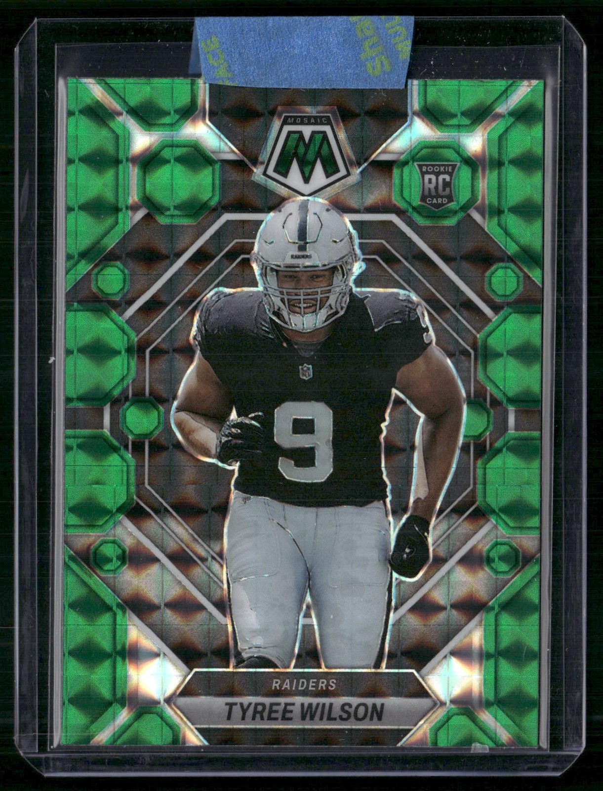 2023 Panini Mosaic #372 Tyree Wilson Green Mosaic