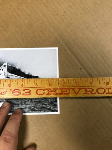 Fotografía vintage de barco de yeso de Estados Unidos - 5" x 6,5" - Imagen 4 de 5