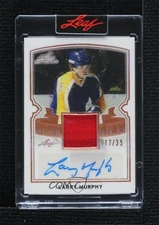 2021-22 Leaf Art of Hockey Visual Bronze 17/35 Larry Murphy #VA-LM1 Auto HOF t0l