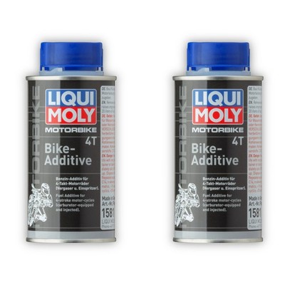 2x 125ml LIQUI MOLY 1581 Motorbike 4T Bike-Additive Motorrad Benzin Additiv