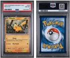 Pikachu 2025 Holiday Calendar PSA 8 STAMPED MEW 025
