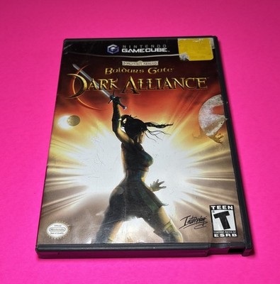 Baldur's Gate: Dark Alliance (Nintendo GameCube, 2002) No Manual RARE Tested