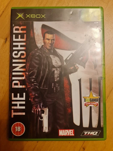 NEAR MINT XBOX Original The Punisher UK PAL tested working Xbox 360 compatible 