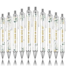10PCS Christian Pens for Women Inspirational Quotes Bible Verse Ballpoint Pen...
