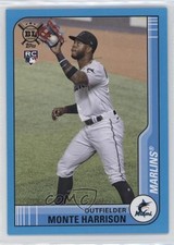 2021 Topps Big League Veterans & Rookies Electric Blue Monte Harrison #74 0tx6