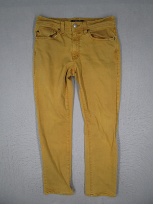 Fidelity Jeans Mens 31 Brown Jimmy Belmont Ginger Denim Made in USA 31x29