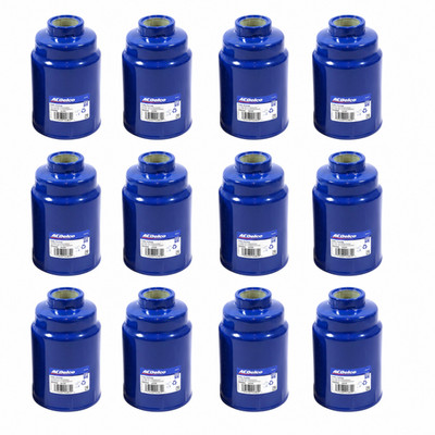 12 AC DELCO DIESEL FUEL FILTER TP3018 TP3012 12664429 12633243 NEW DURAMAX CASE