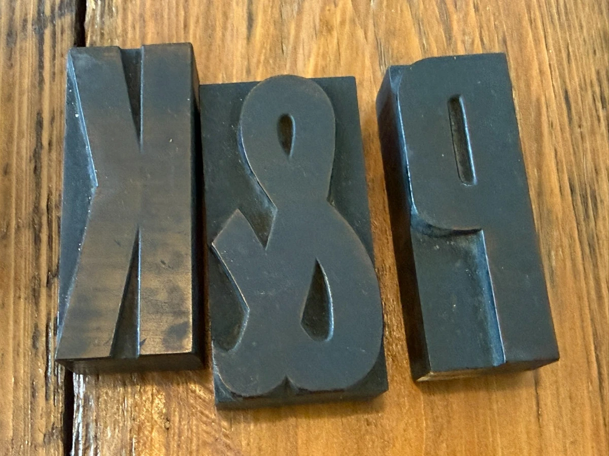 Hamilton Printing Type, Cuts & Printing Blocks for sale - eBay