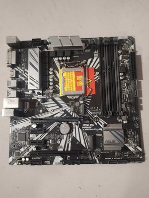 ASUS PRIME Z390M-PLUS motherboard Intel LGA1151 M-ATX Dual HDMI USB3.1 Tested OK