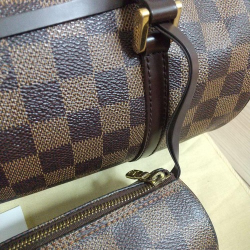 Authentic Louis Vuitton Damier Papillon 30 Brown Women's Handbag From Japan Used - Picture 9 of 13